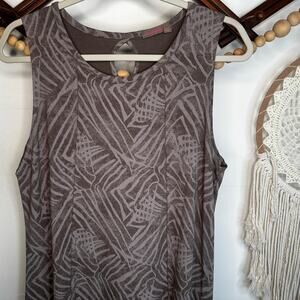 Fresh Produce Tan Pattern Dress